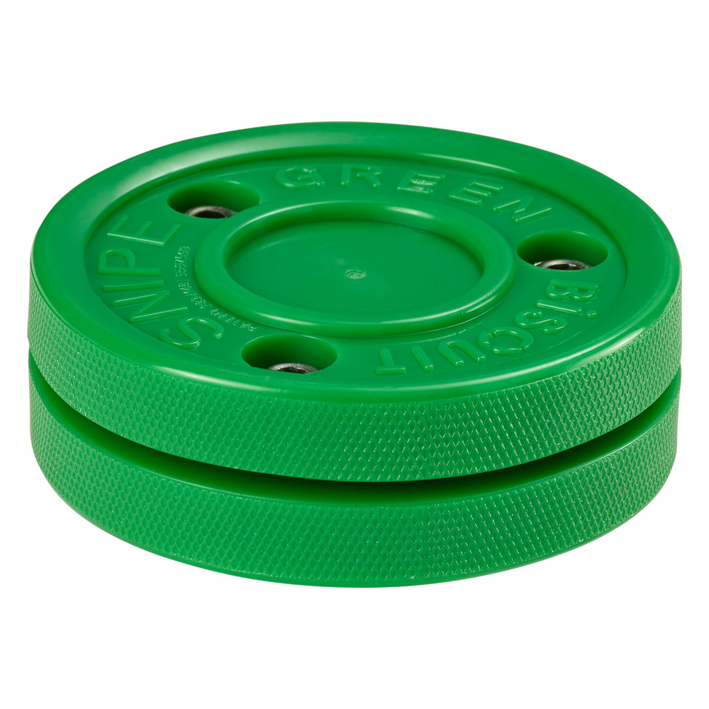 Palet Hockey Green Biscuit Roller - Pour Hockey En Ligne Et Entraînement Hors Glace | Sensation Glace Sur Sol Dur