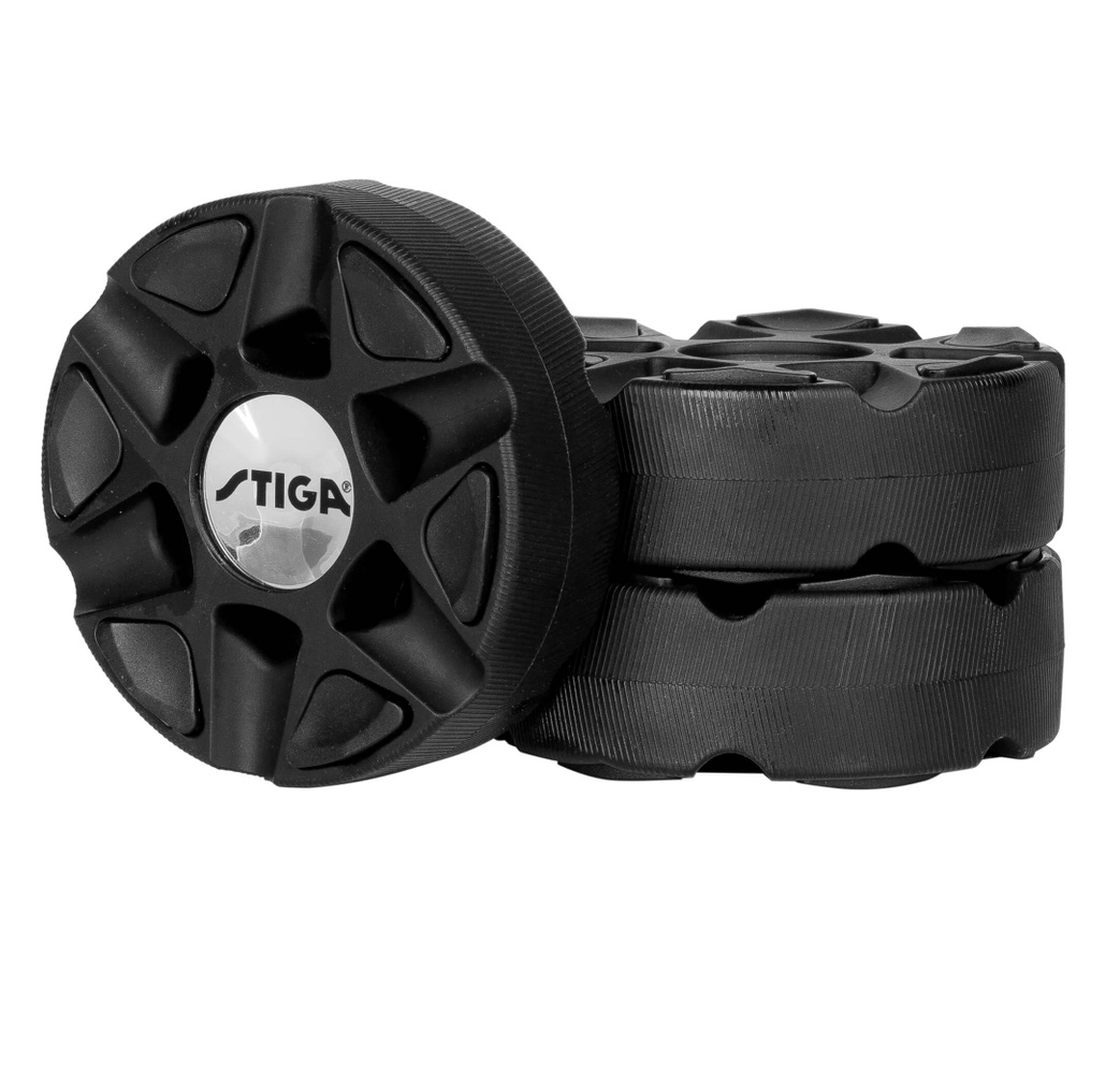 Streethockey puck with amazing glide 9pack STIGA Sports