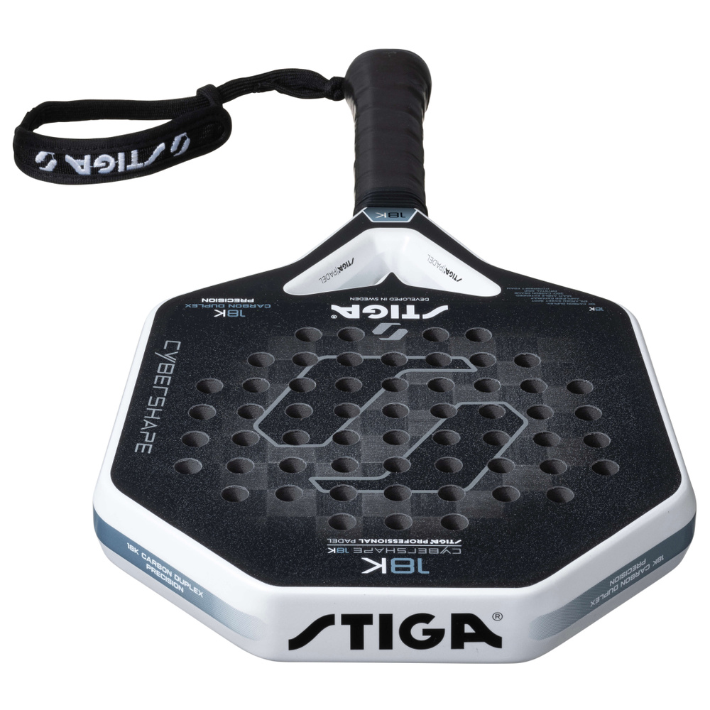 Padel Racket Taiwan Cybershape 18 K Padel Racket | STIGA Sports