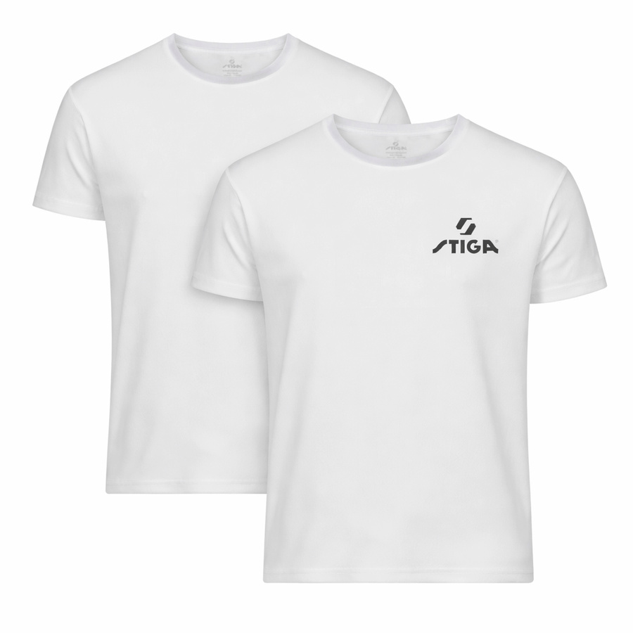 Shirt Player II White 2 pack