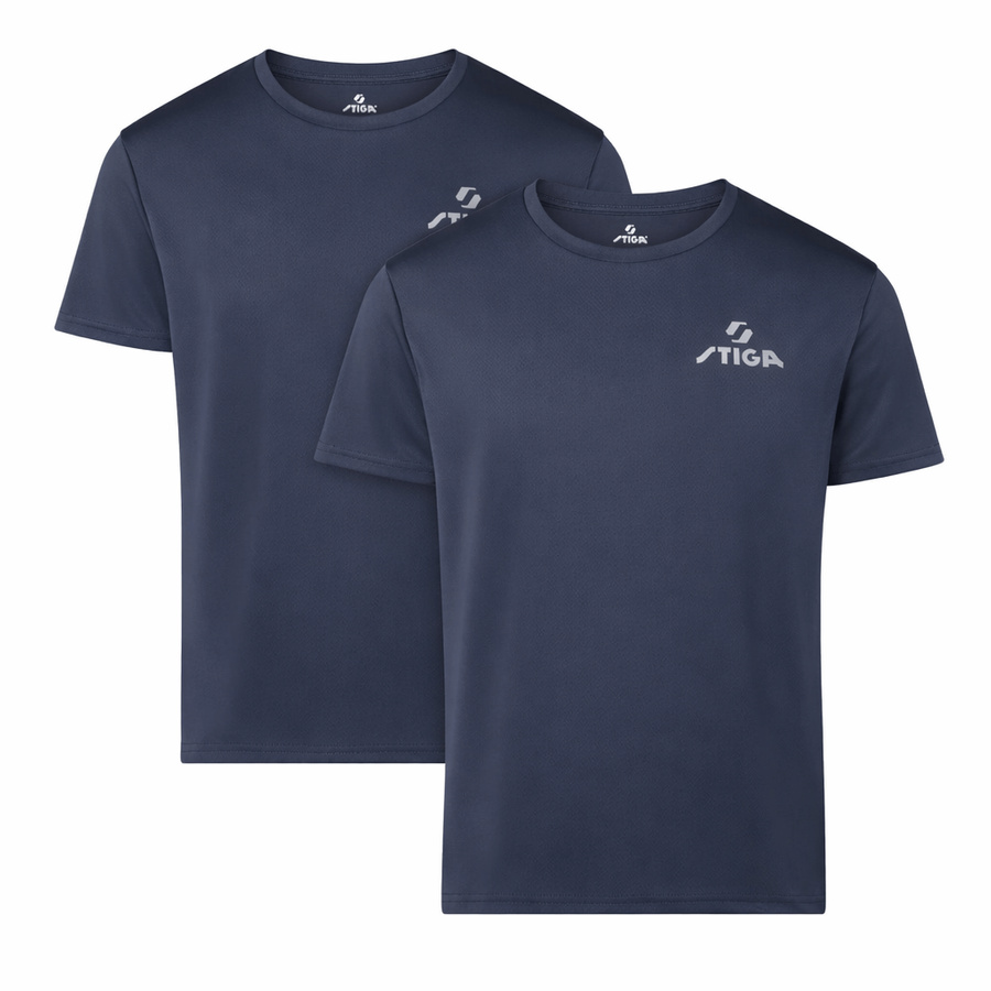Player II T-shirt Blue 2 pack